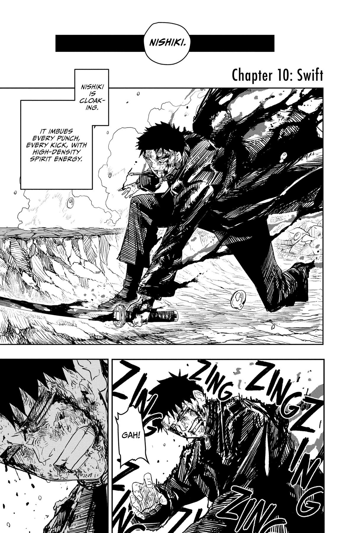 Kagurabachi Manga Chapter 10 page 1 - Swift