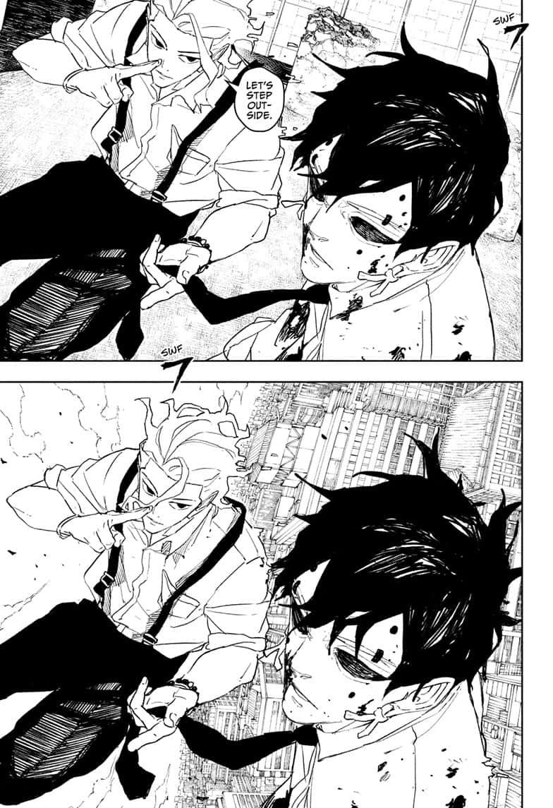 Kagurabachi Manga Chapter 101 page 15 - Safe Zone