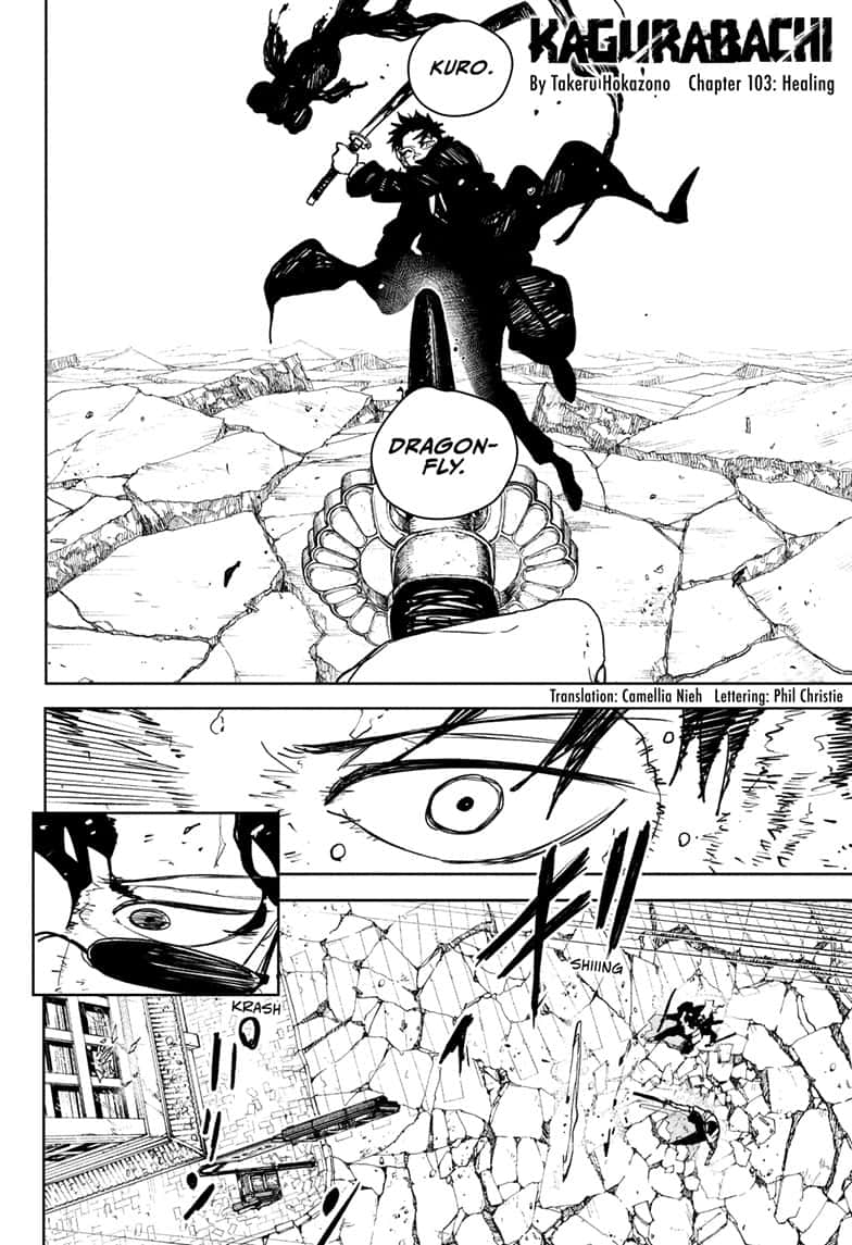 Kagurabachi Manga Chapter 103 page 2 - Healing