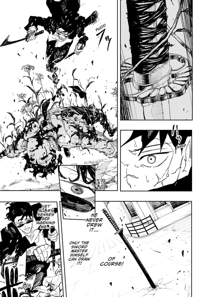 Kagurabachi Manga Chapter 105 page 1 - Transformation