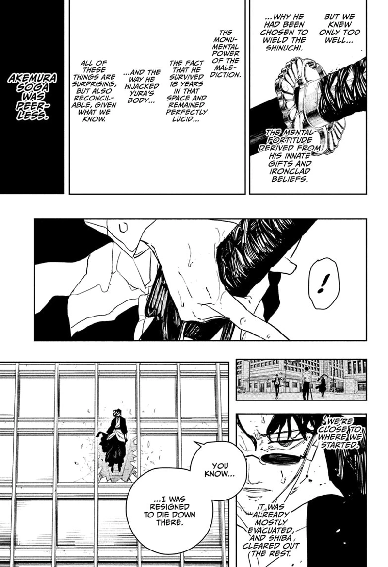 Kagurabachi Manga Chapter 105 page 11 - Transformation