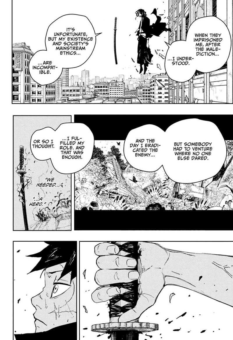 Kagurabachi Manga Chapter 105 page 12 - Transformation