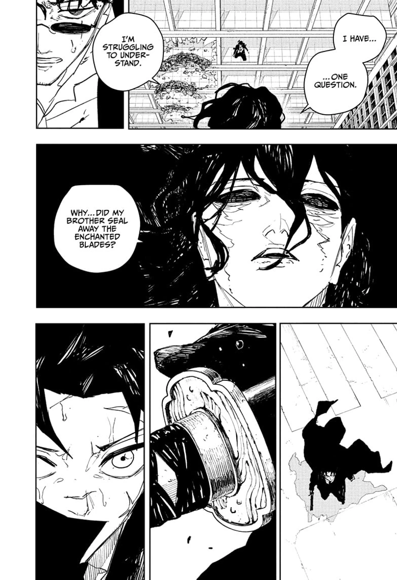 Kagurabachi Manga Chapter 105 page 15 - Transformation