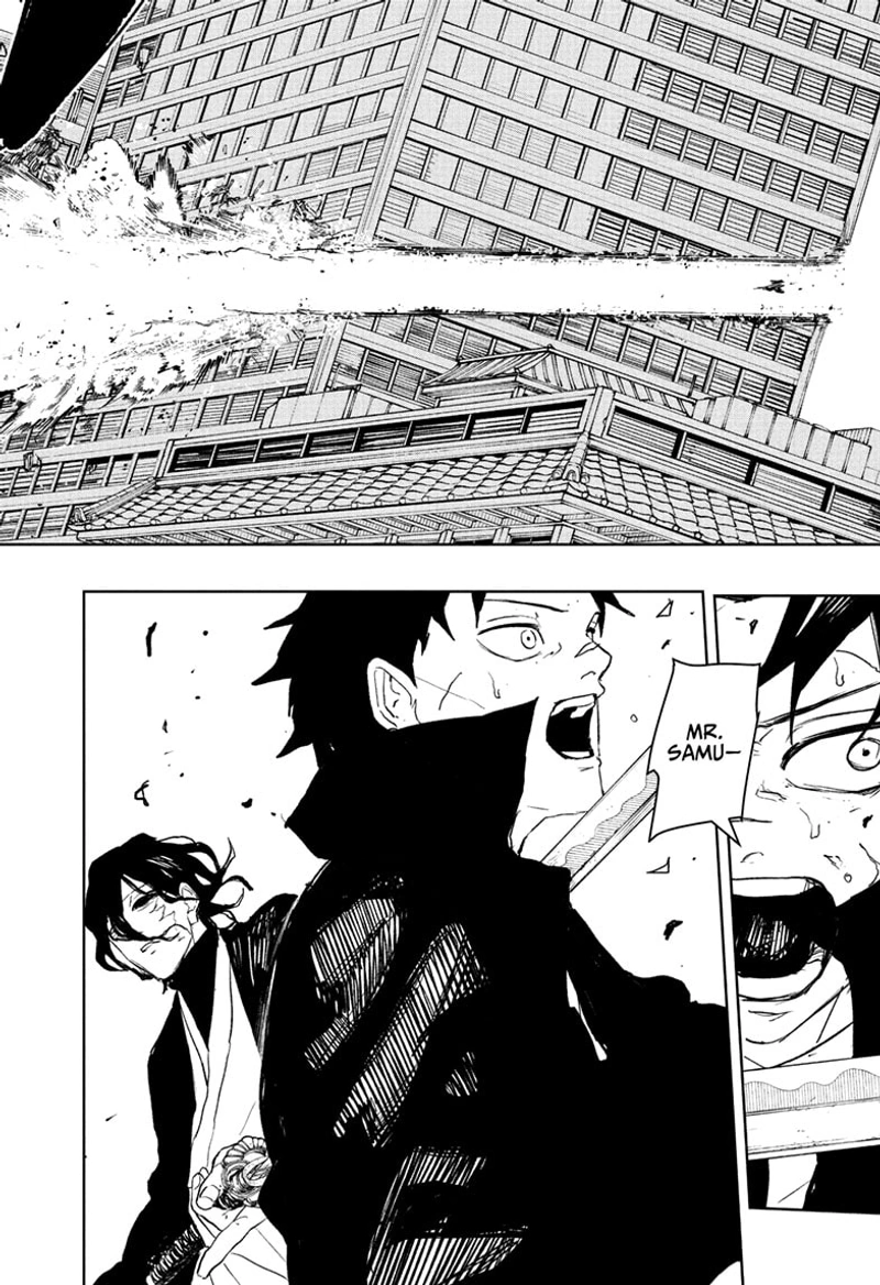 Kagurabachi Manga Chapter 105 page 18 - Transformation