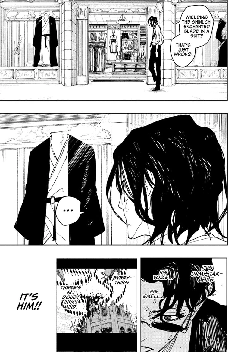 Kagurabachi Manga Chapter 105 page 7 - Transformation