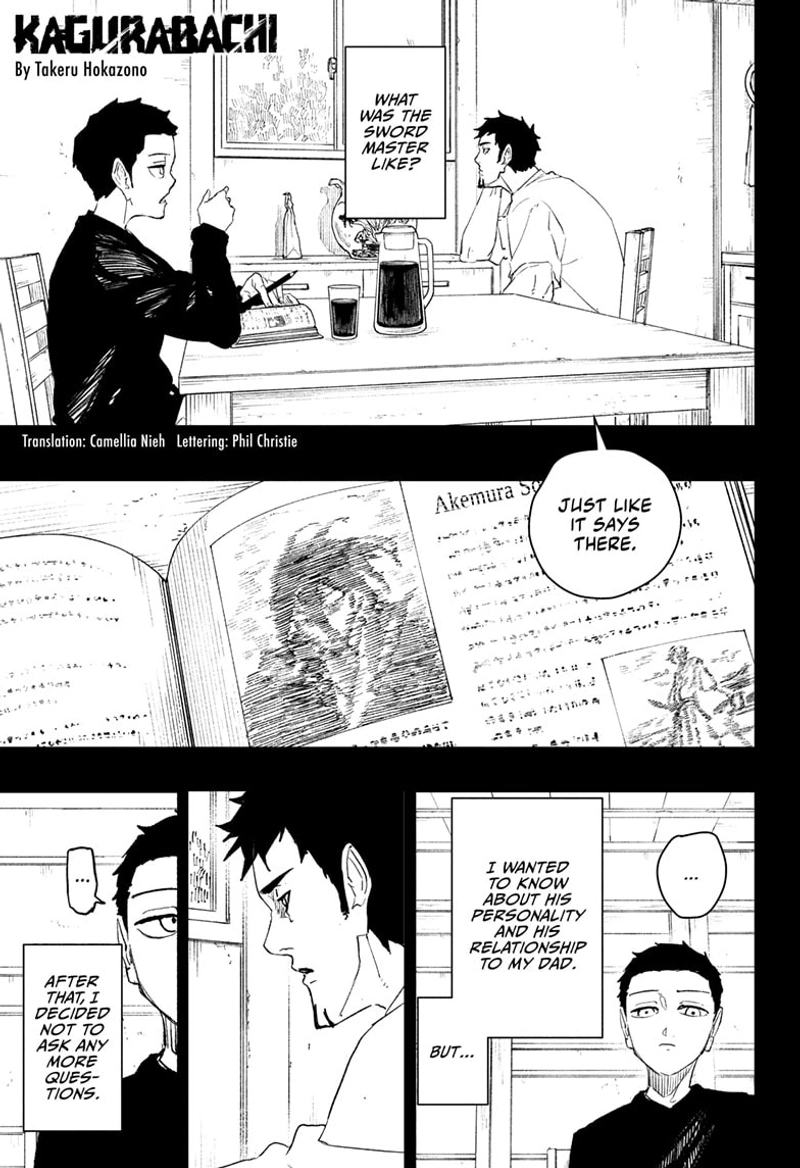 Kagurabachi Manga Chapter 106 page 1 - Karma