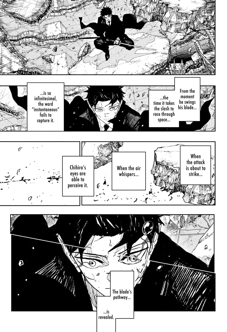 Kagurabachi Manga Chapter 108 page 11 - Enten vs. Magatsumi