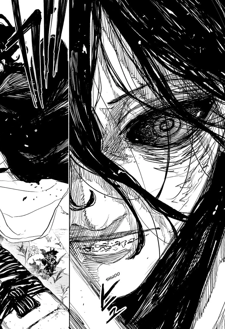 Kagurabachi Manga Chapter 108 page 16 - Enten vs. Magatsumi