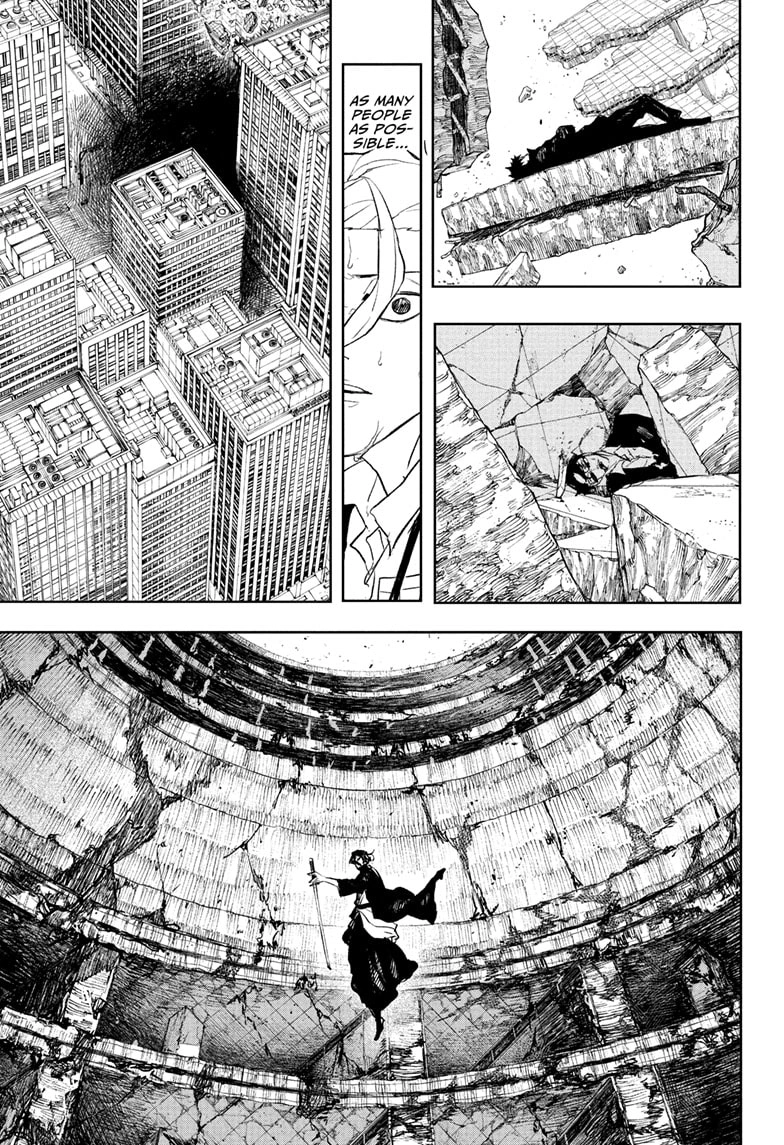 Kagurabachi Manga Chapter 109 page 11 - Tobimune vs. Magatsumi