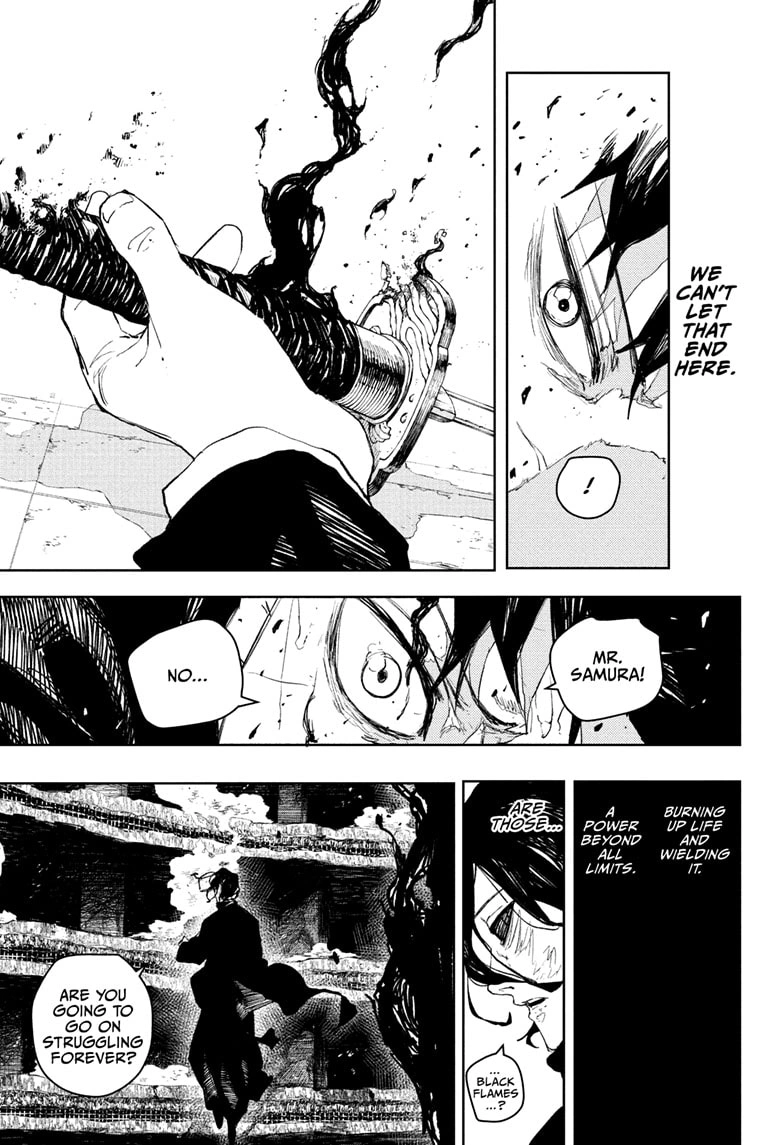 Kagurabachi Manga Chapter 109 page 17 - Tobimune vs. Magatsumi