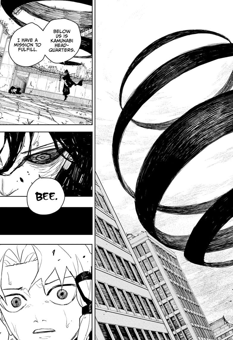 Kagurabachi Manga Chapter 109 page 5 - Tobimune vs. Magatsumi