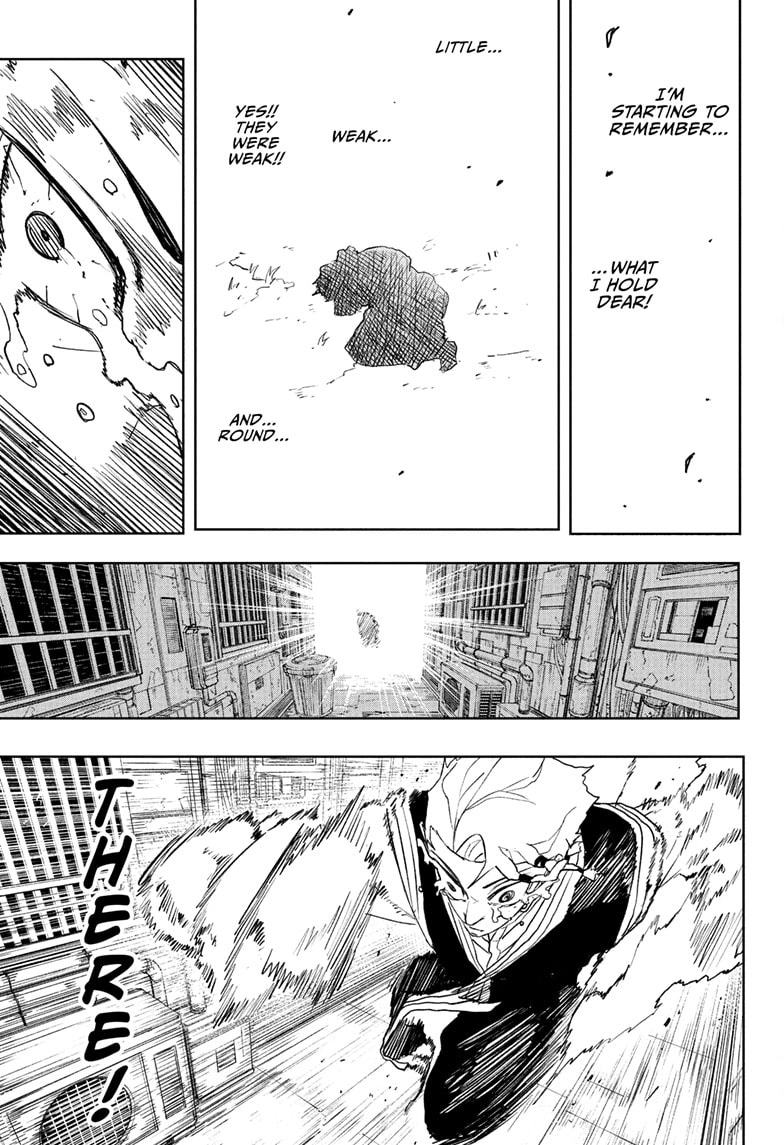 Kagurabachi Manga Chapter 112.5 page 17 - Soya Sazanami's Memories, Begone!