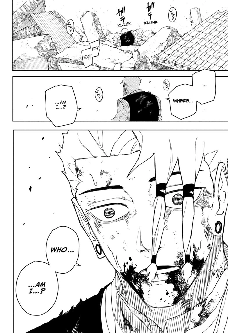 Kagurabachi Manga Chapter 112.5 page 2 - Soya Sazanami's Memories, Begone!