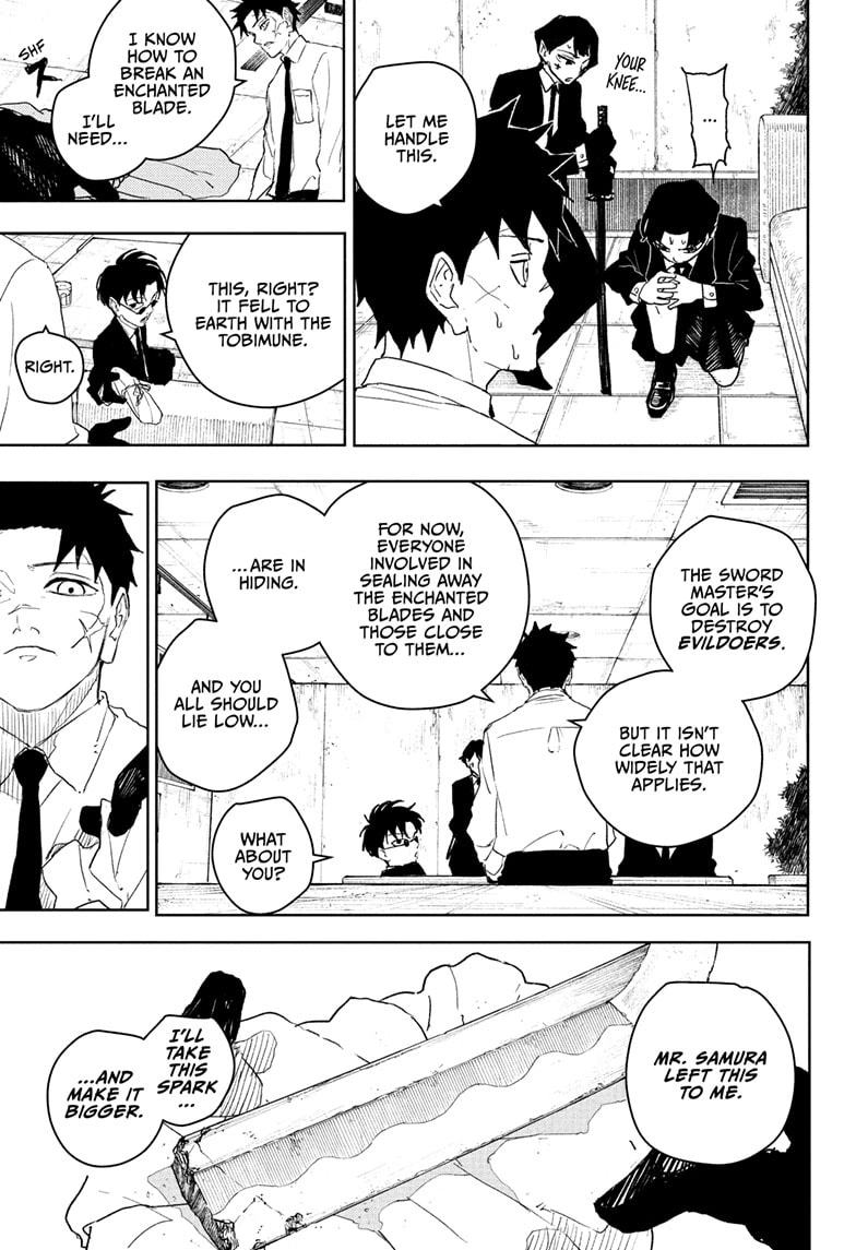 Kagurabachi Manga Chapter 112 page 11 - Future [Part 1 END]