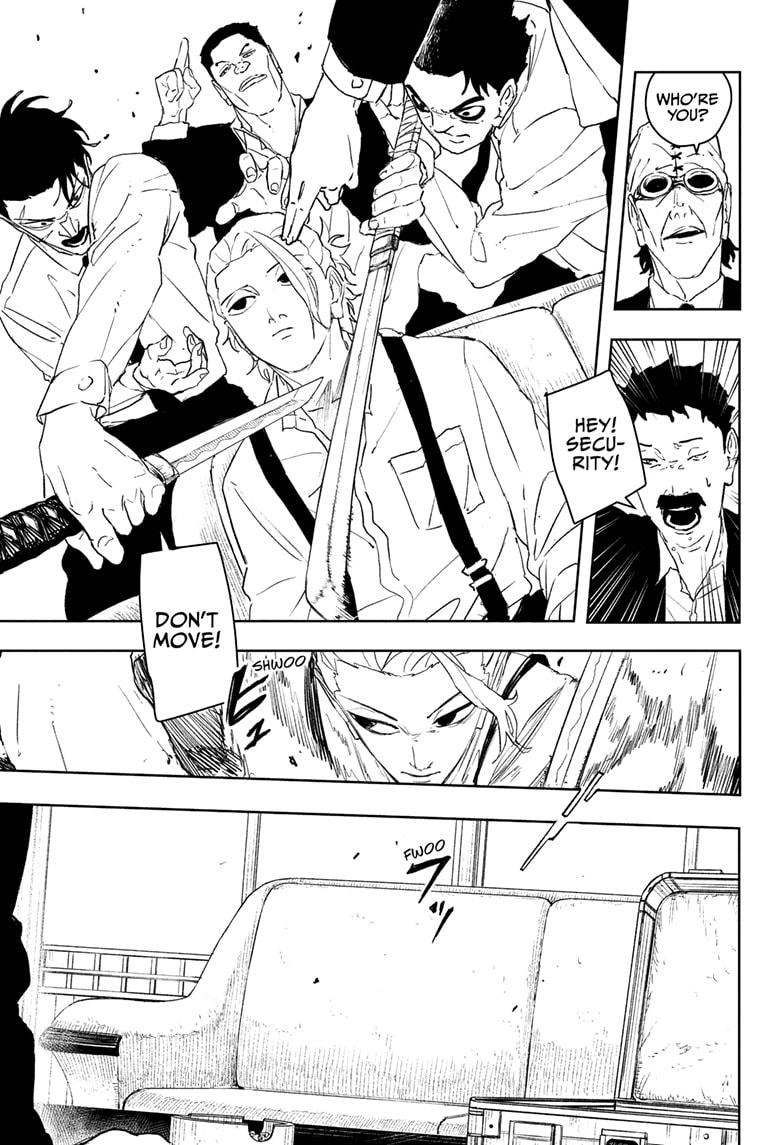 Kagurabachi Manga Chapter 113 page 11 - Rock