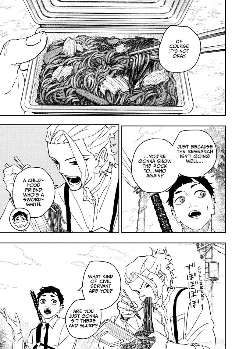 Kagurabachi Manga Chapter 114 page 3 - Kunishige Rokuhira