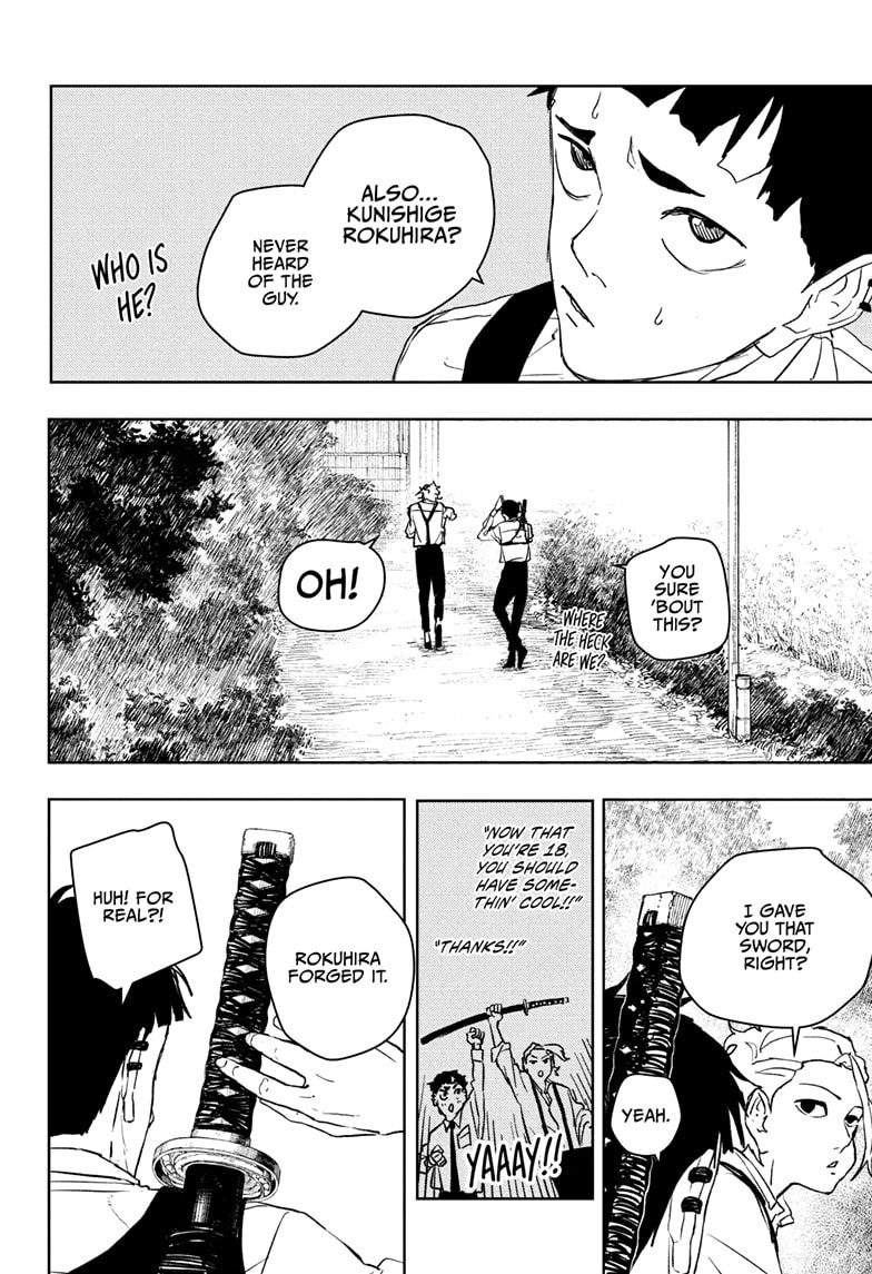 Kagurabachi Manga Chapter 114 page 4 - Kunishige Rokuhira