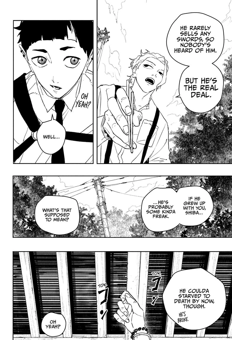 Kagurabachi Manga Chapter 114 page 6 - Kunishige Rokuhira