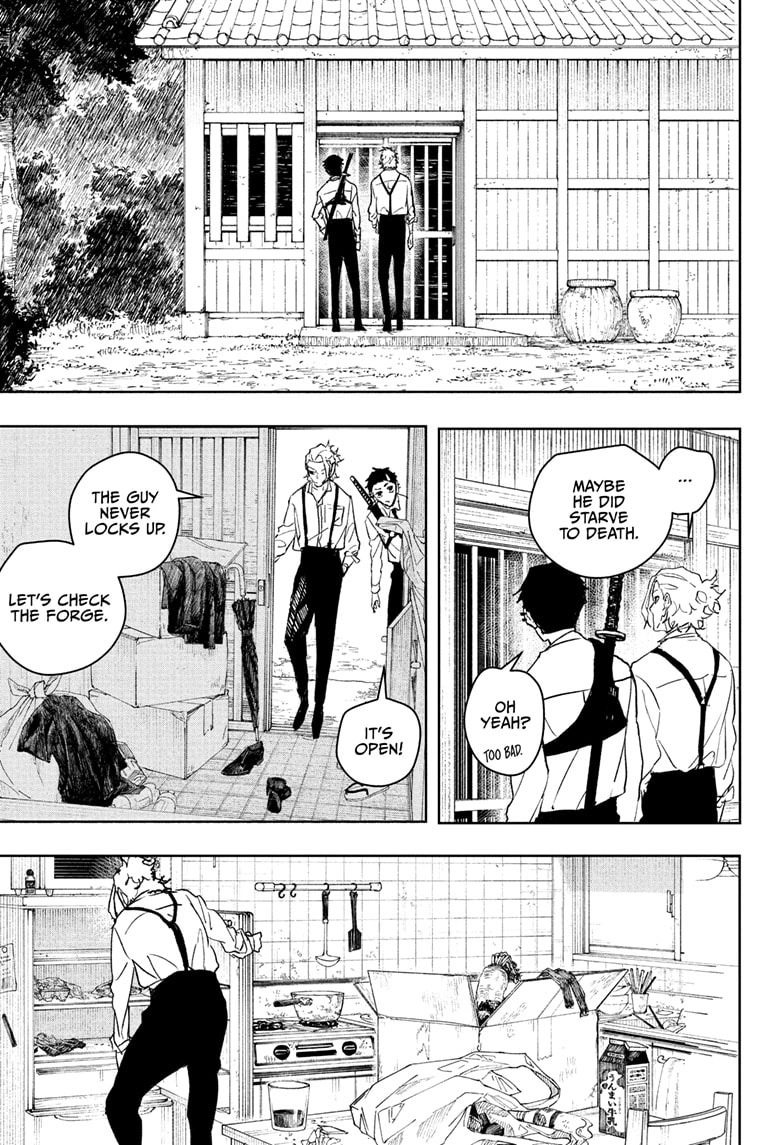 Kagurabachi Manga Chapter 114 page 7 - Kunishige Rokuhira