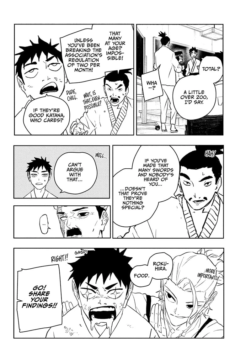 Kagurabachi Manga Chapter 115 page 14 - Swordsmith