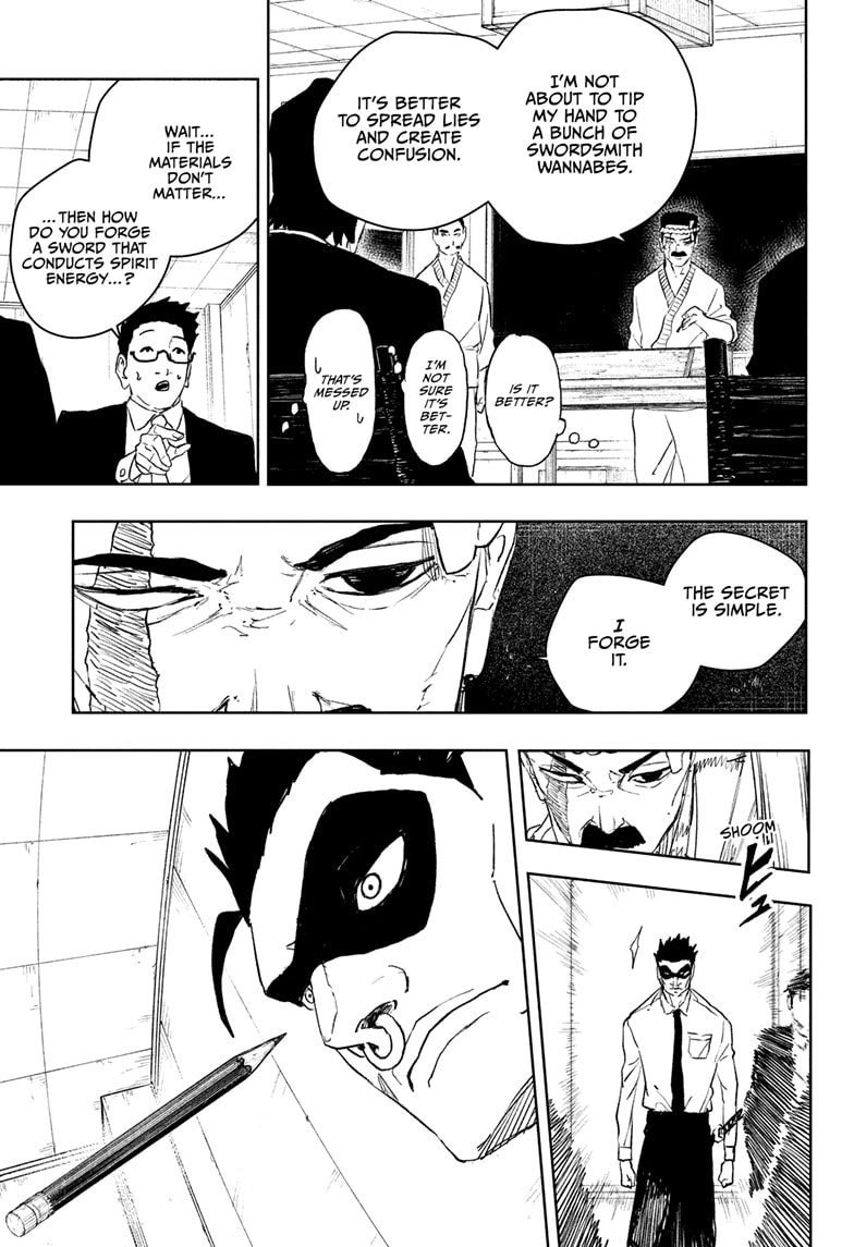 Kagurabachi Manga Chapter 115 page 5 - Swordsmith