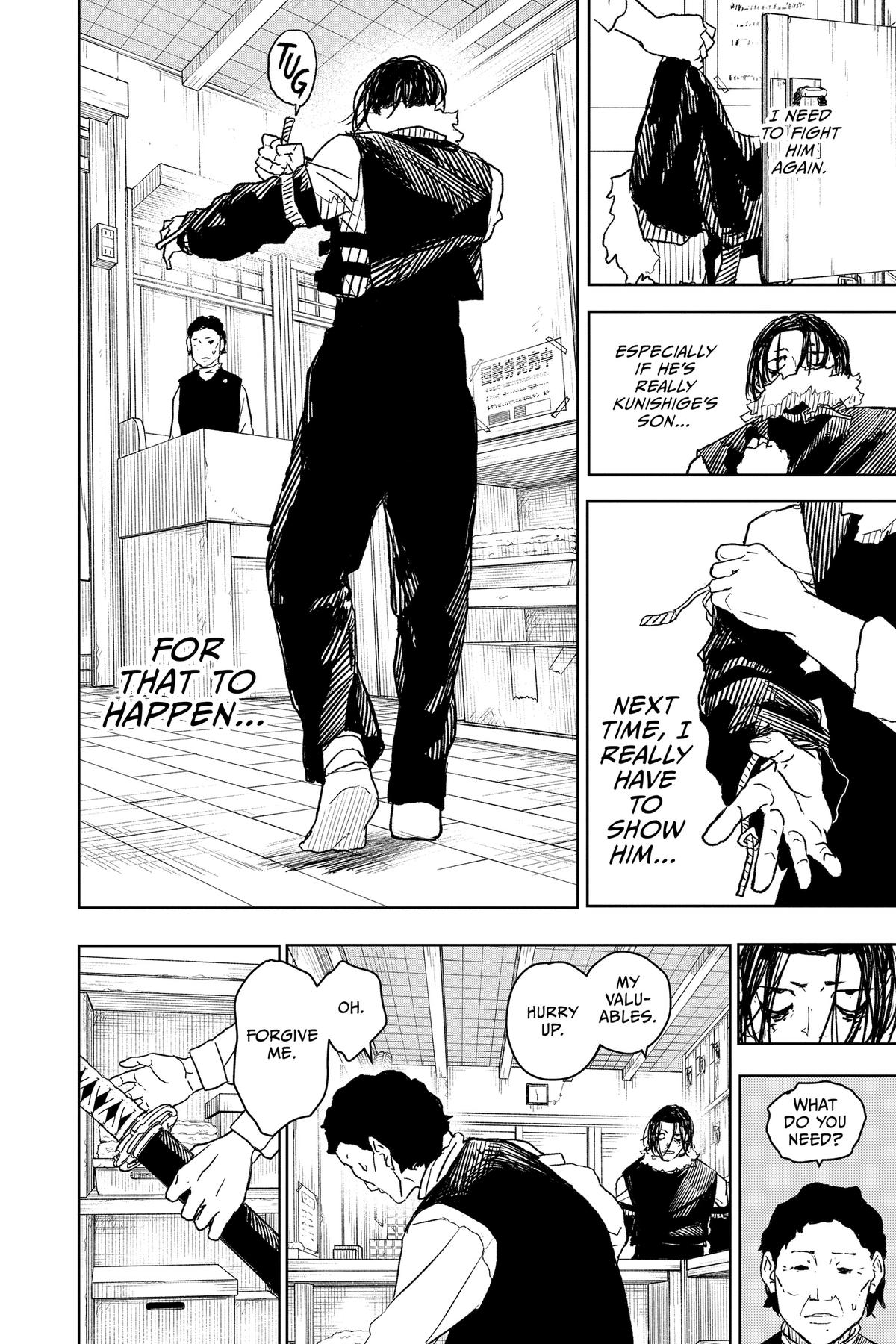 Kagurabachi Manga Chapter 12 page 12 - Preparations