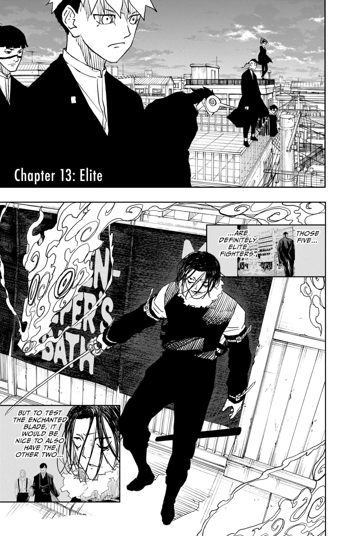 Kagurabachi Manga Chapter 13 page 1 - Elite
