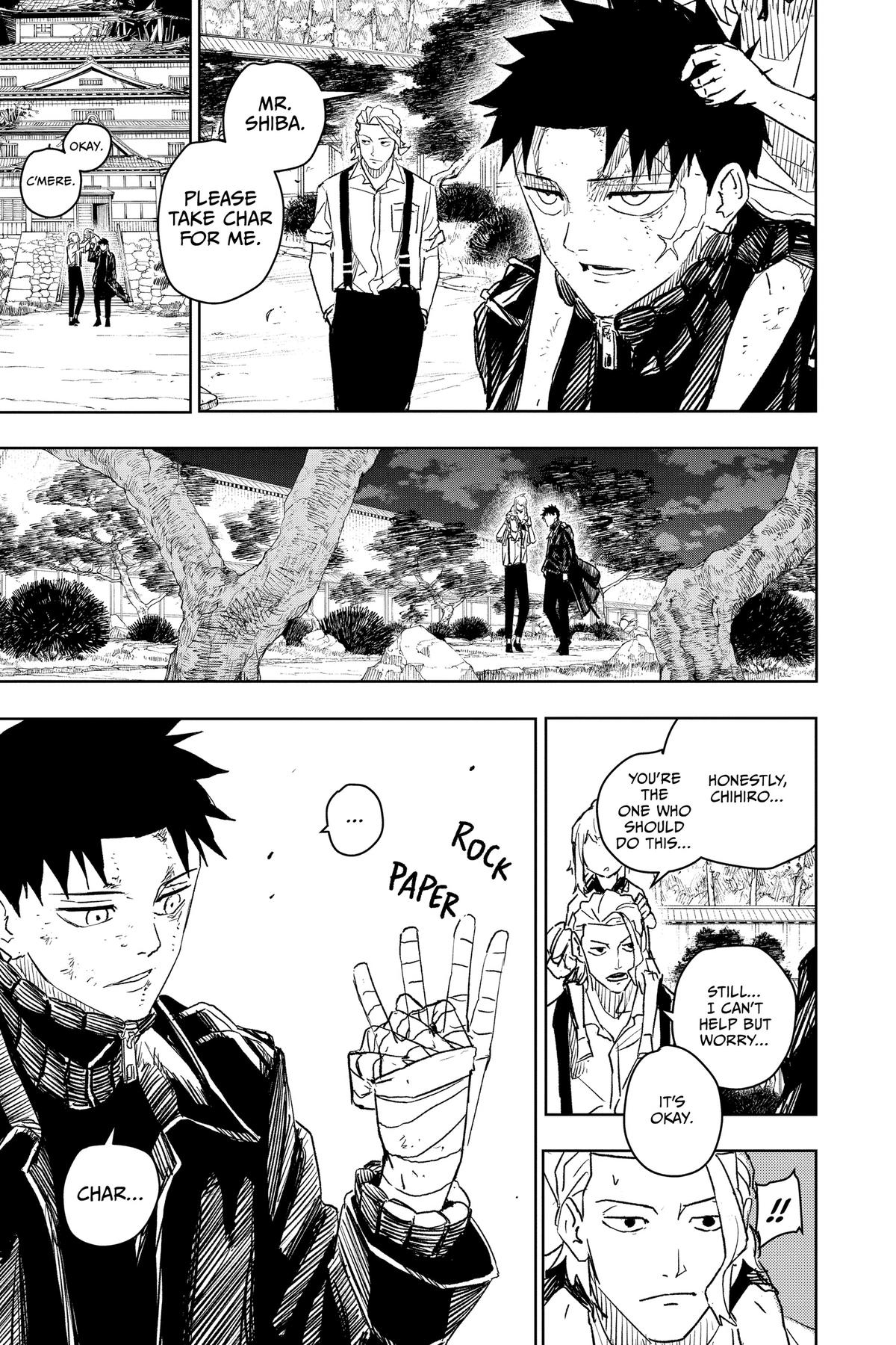 Kagurabachi Manga Chapter 16 page 5 - Silence