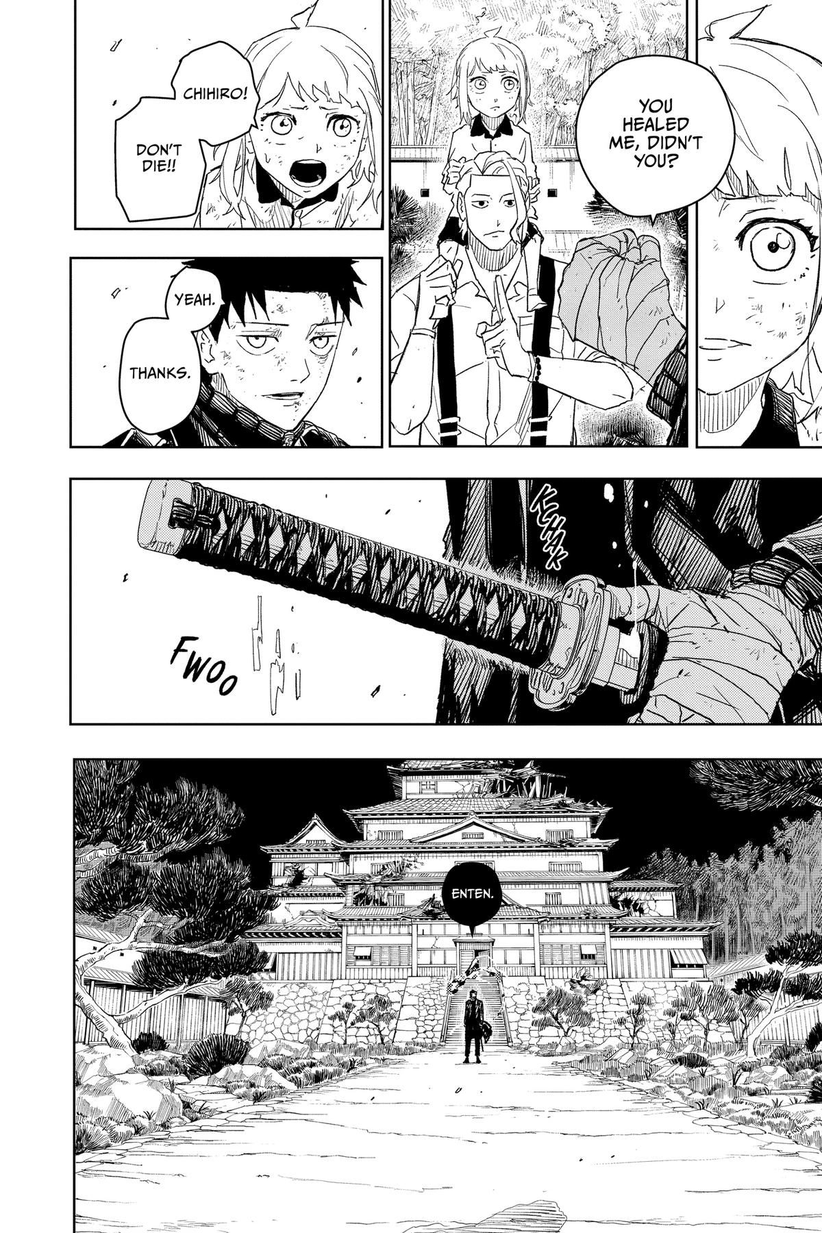 Kagurabachi Manga Chapter 16 page 6 - Silence