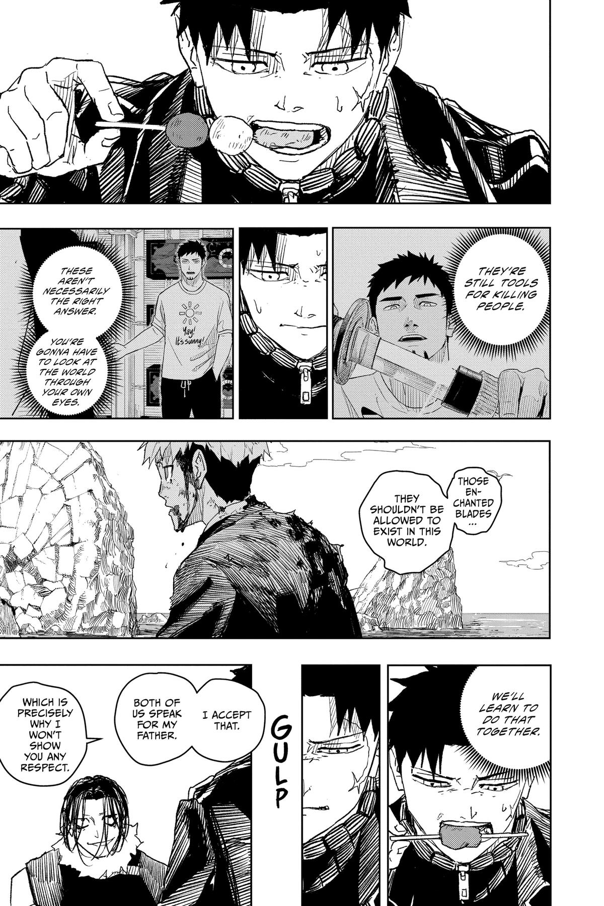 Kagurabachi Manga Chapter 17 page 12 - Tea