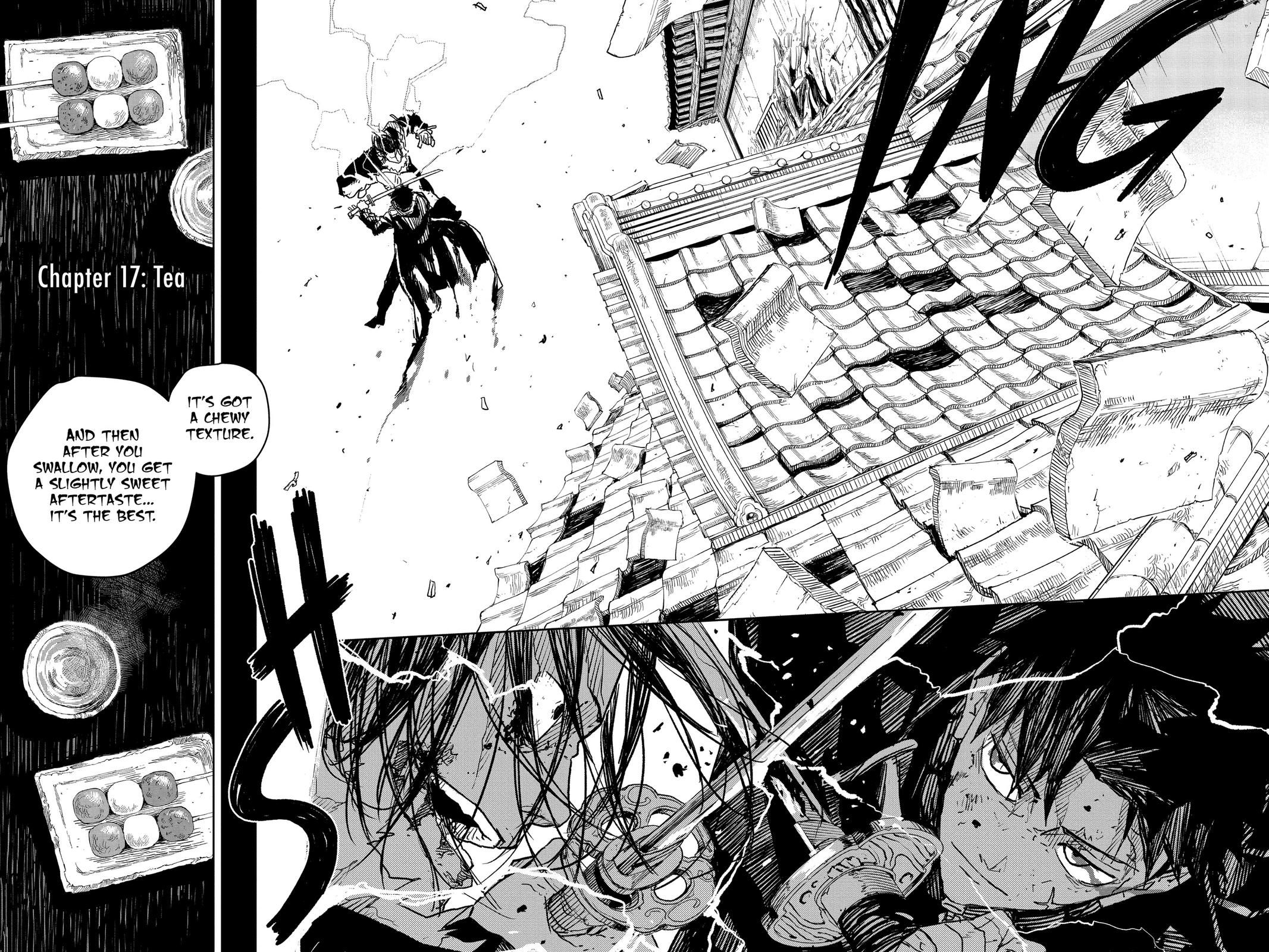 Kagurabachi Manga Chapter 17 page 2 - Tea