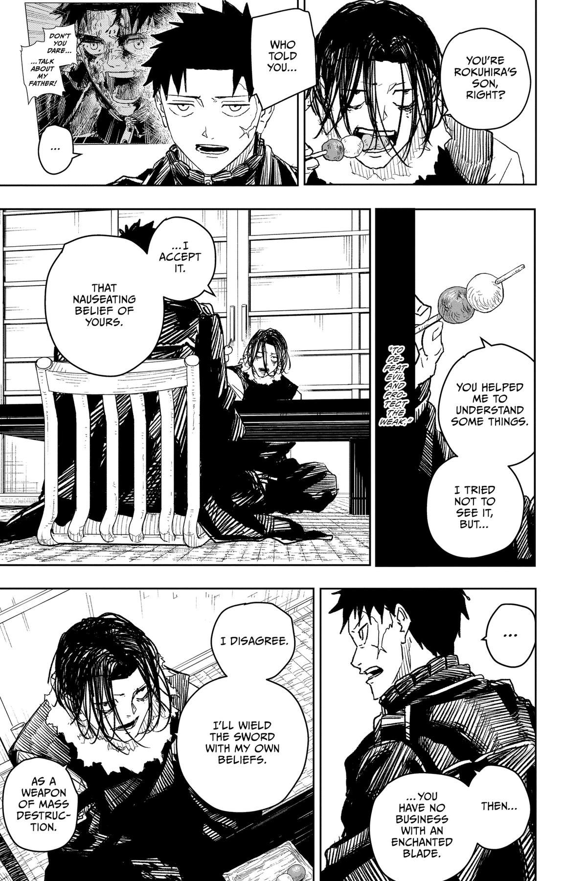 Kagurabachi Manga Chapter 17 page 4 - Tea