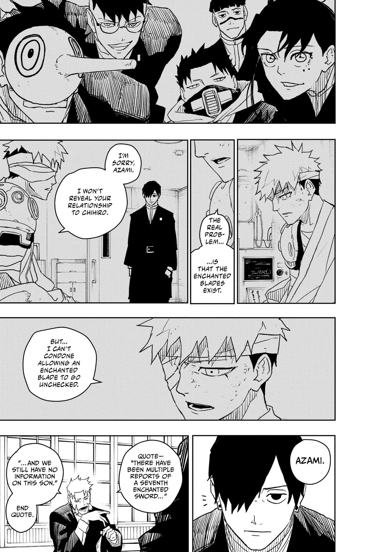 Kagurabachi Manga Chapter 18 page 15 - Roar