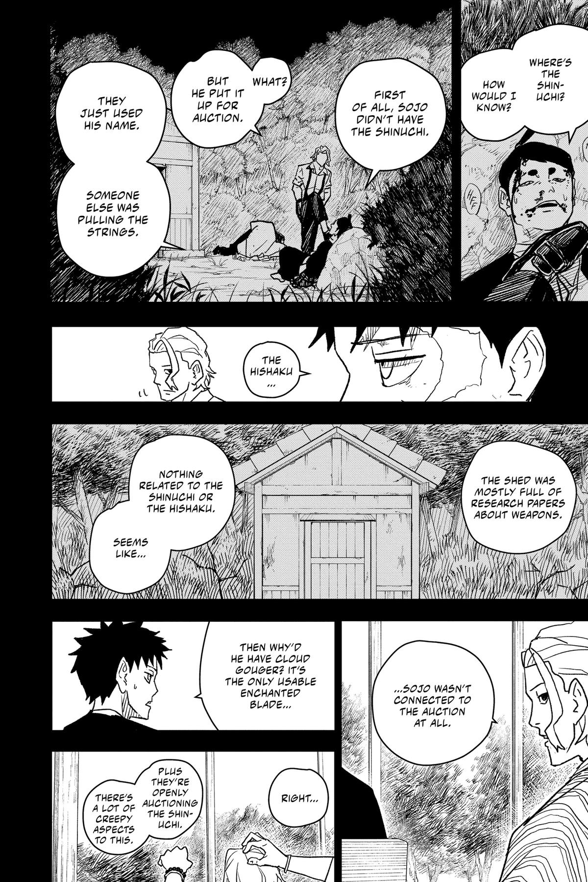 Kagurabachi Manga Chapter 19 page 23 - Knight of Darkness