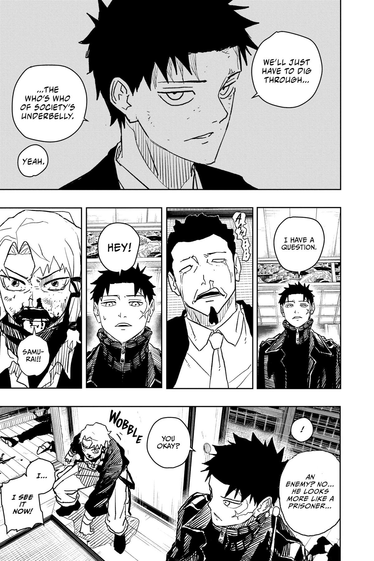 Kagurabachi Manga Chapter 19 page 26 - Knight of Darkness