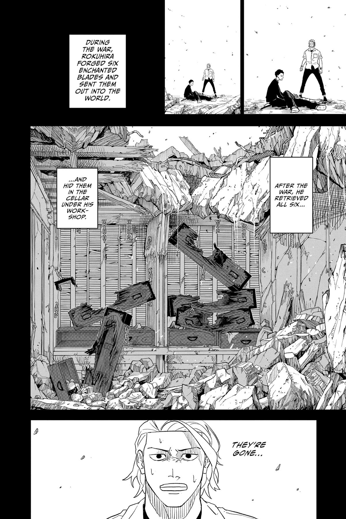 Kagurabachi Manga Chapter 2 page 14 - Heaps