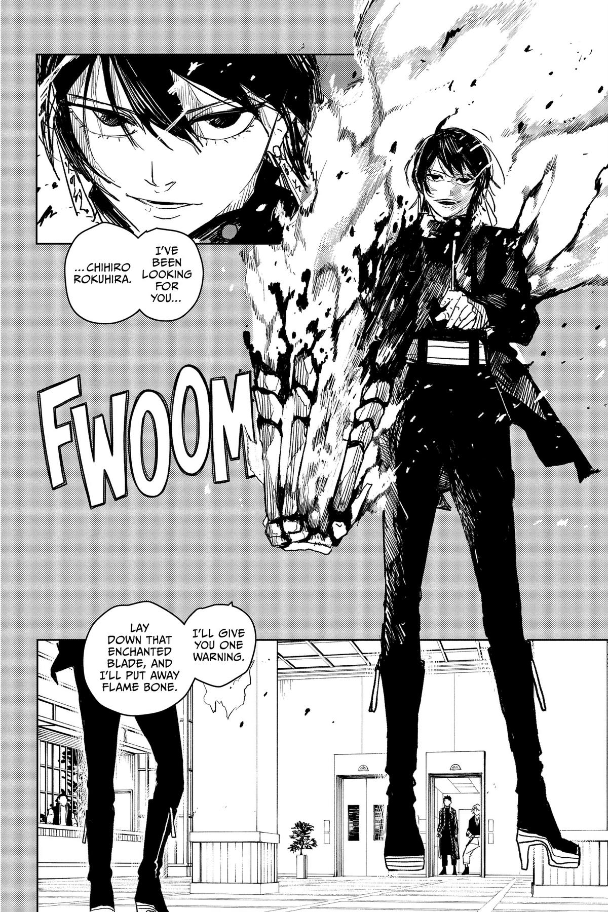 Kagurabachi Manga Chapter 20 page 10 - The Kamunabi's Weapon