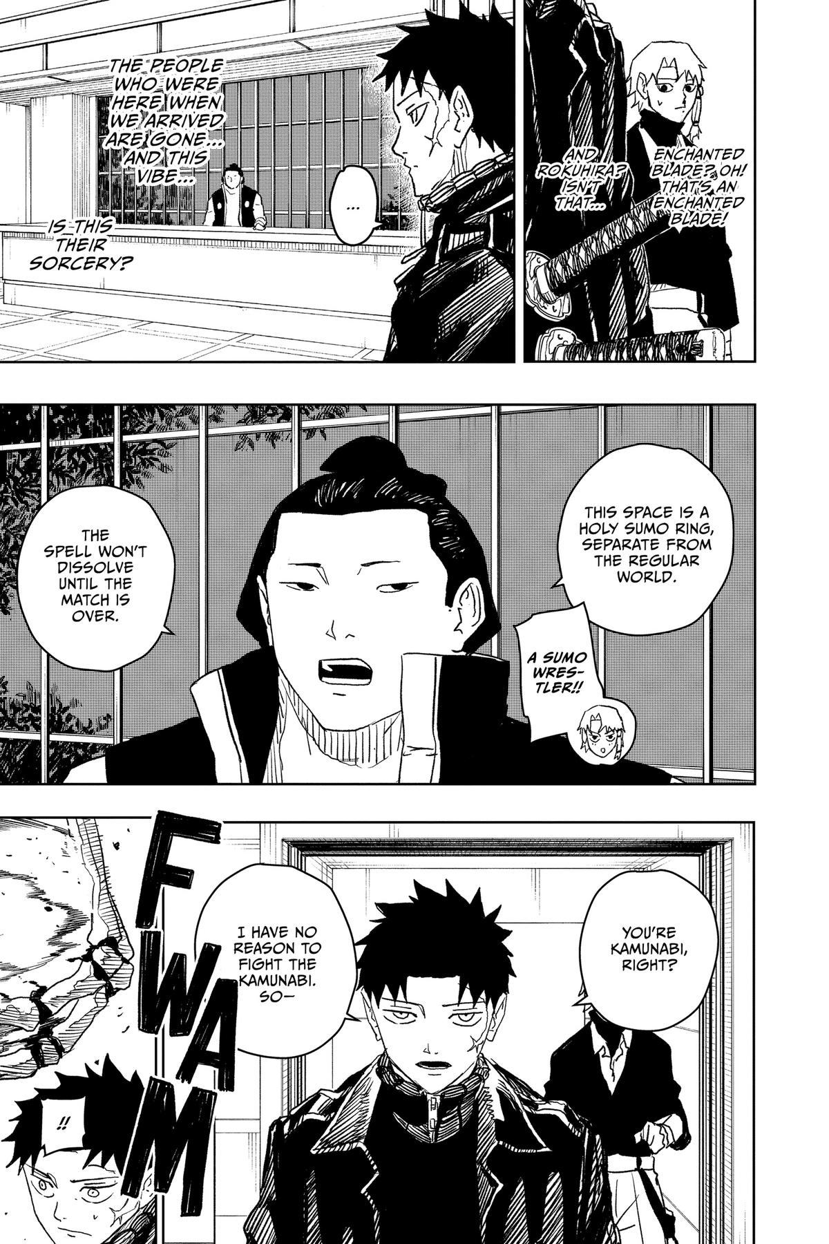 Kagurabachi Manga Chapter 20 page 11 - The Kamunabi's Weapon