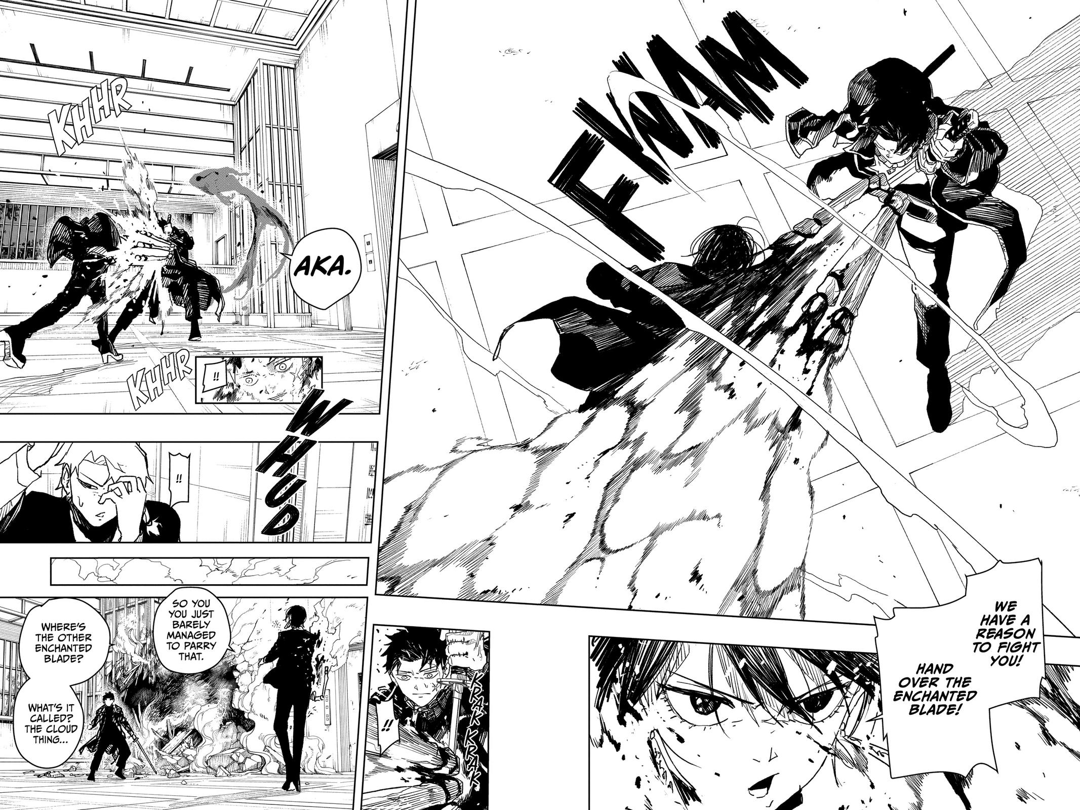 Kagurabachi Manga Chapter 20 page 12 - The Kamunabi's Weapon