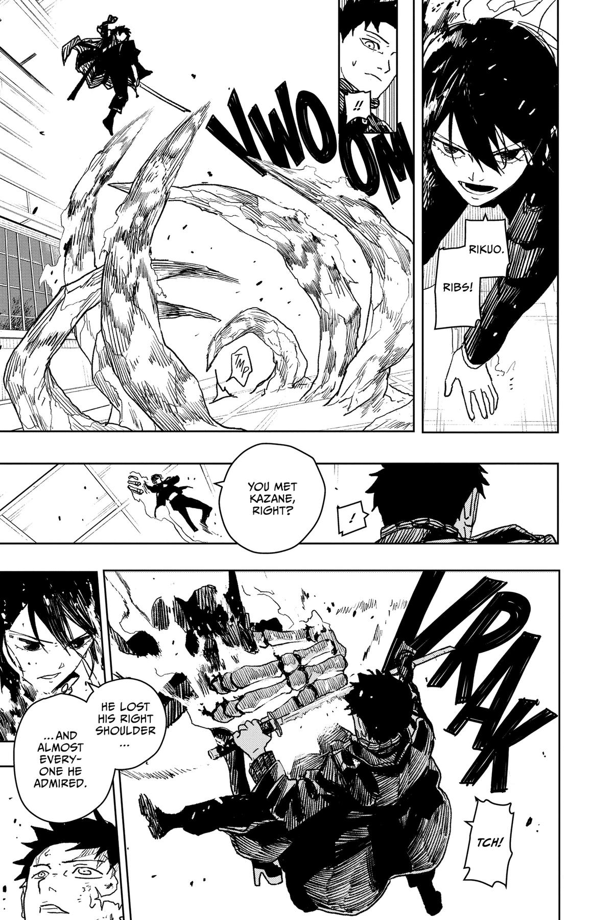 Kagurabachi Manga Chapter 20 page 14 - The Kamunabi's Weapon