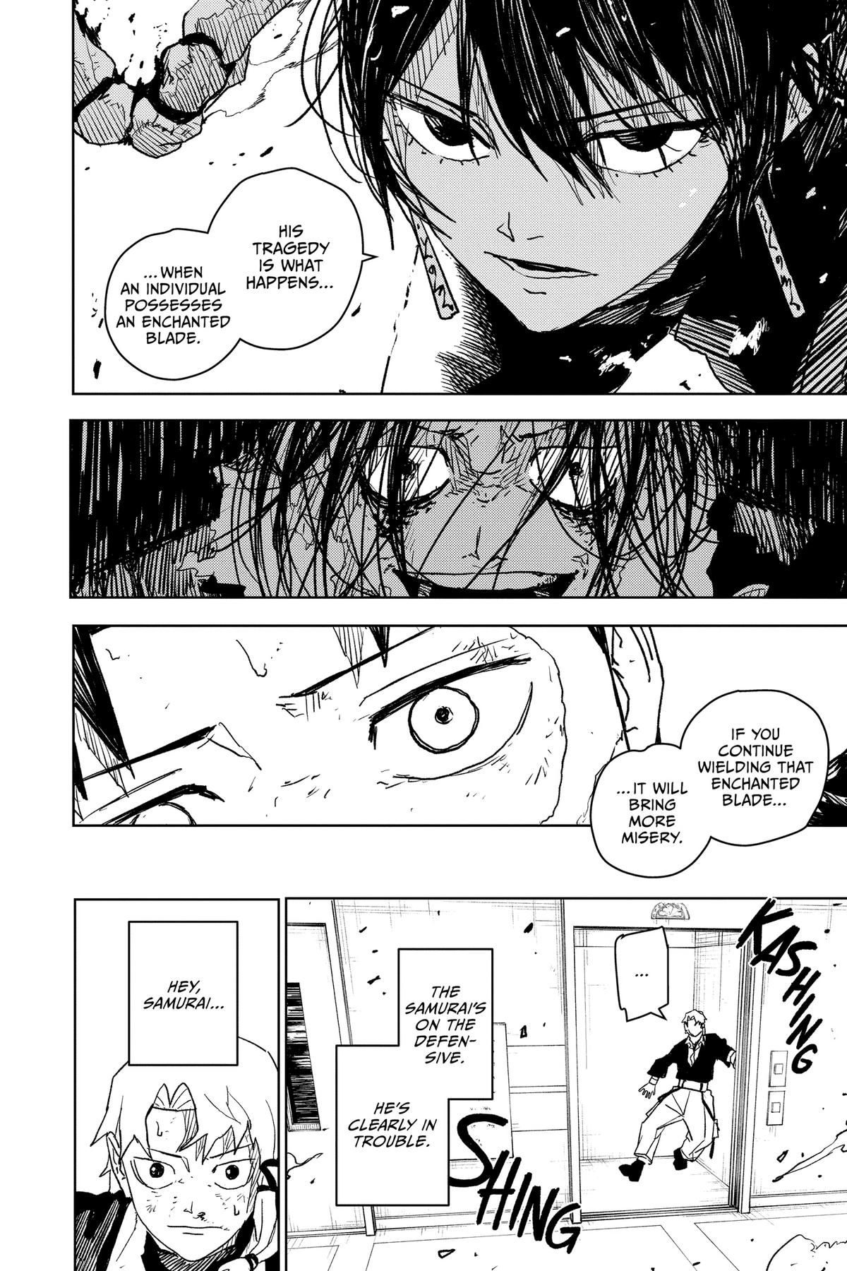 Kagurabachi Manga Chapter 20 page 15 - The Kamunabi's Weapon