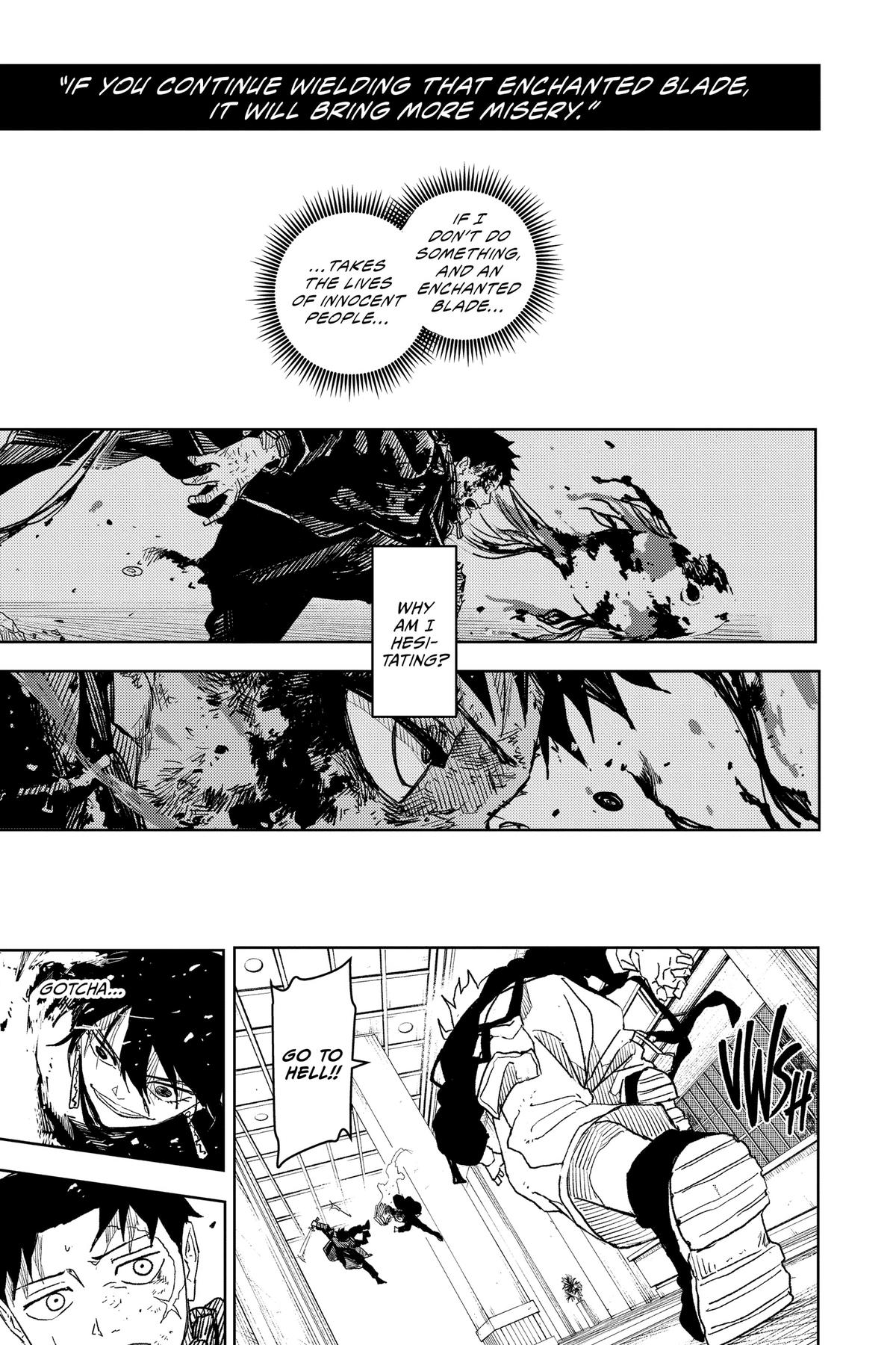 Kagurabachi Manga Chapter 20 page 16 - The Kamunabi's Weapon