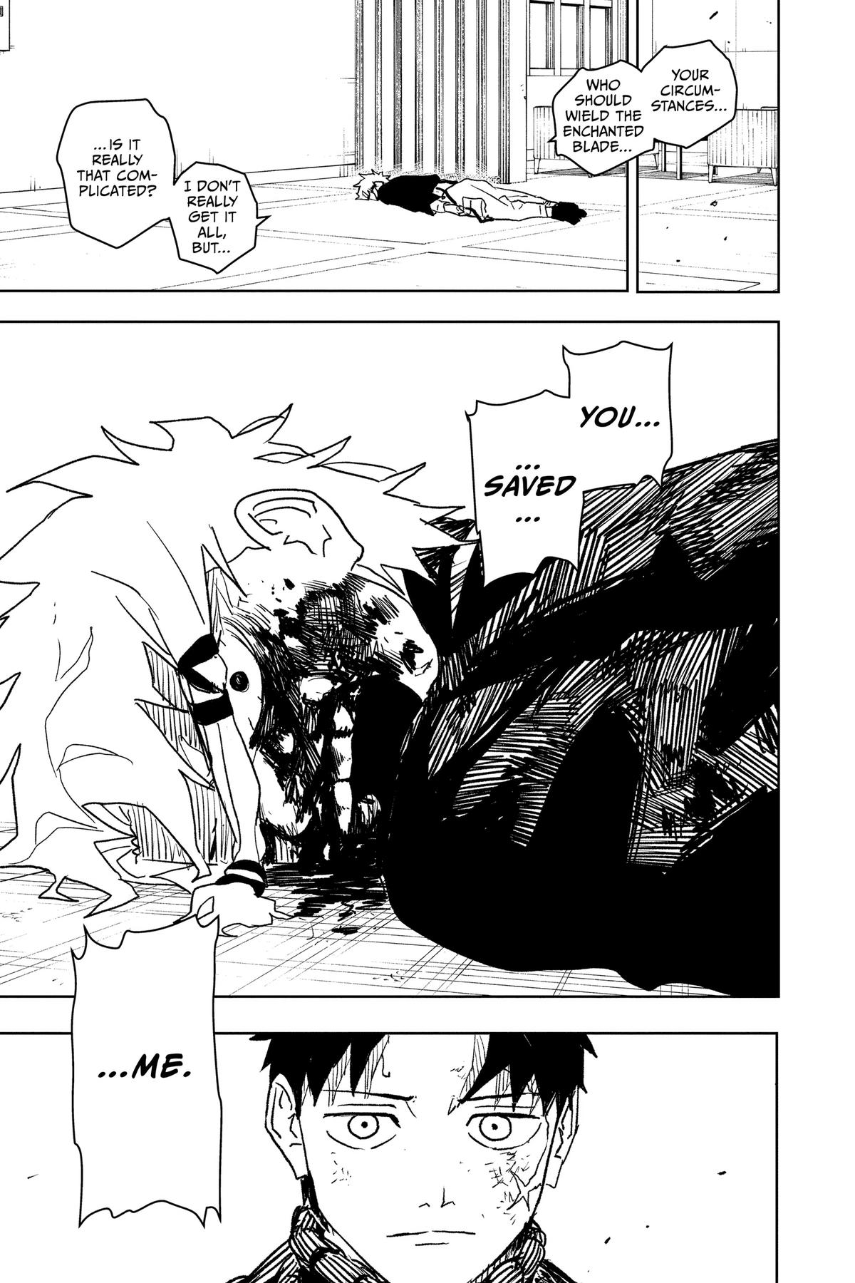 Kagurabachi Manga Chapter 20 page 18 - The Kamunabi's Weapon