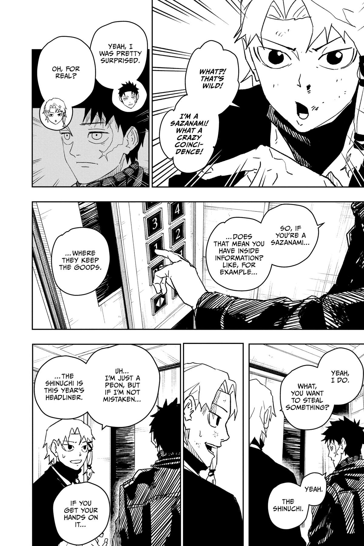 Kagurabachi Manga Chapter 20 page 4 - The Kamunabi's Weapon