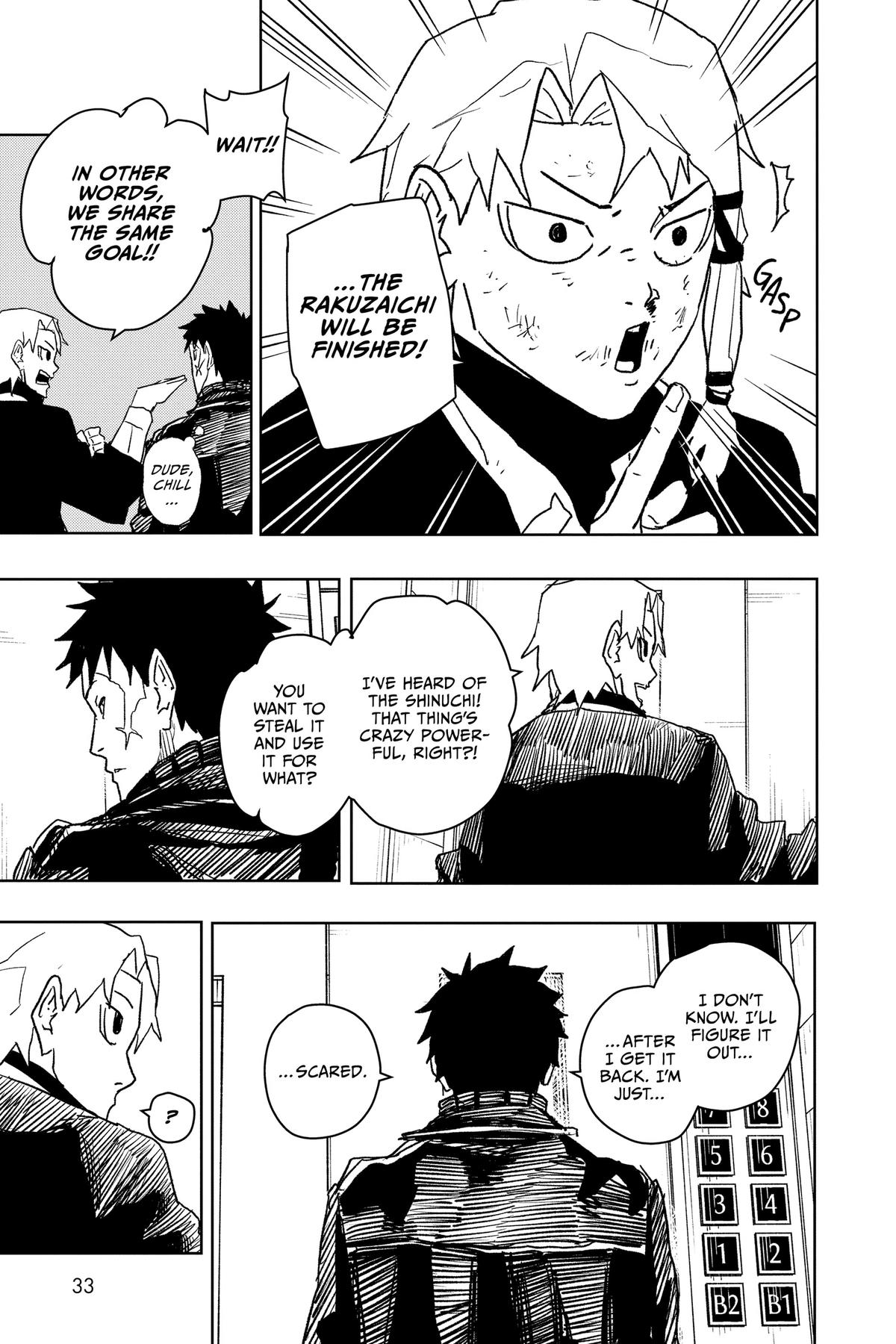 Kagurabachi Manga Chapter 20 page 5 - The Kamunabi's Weapon