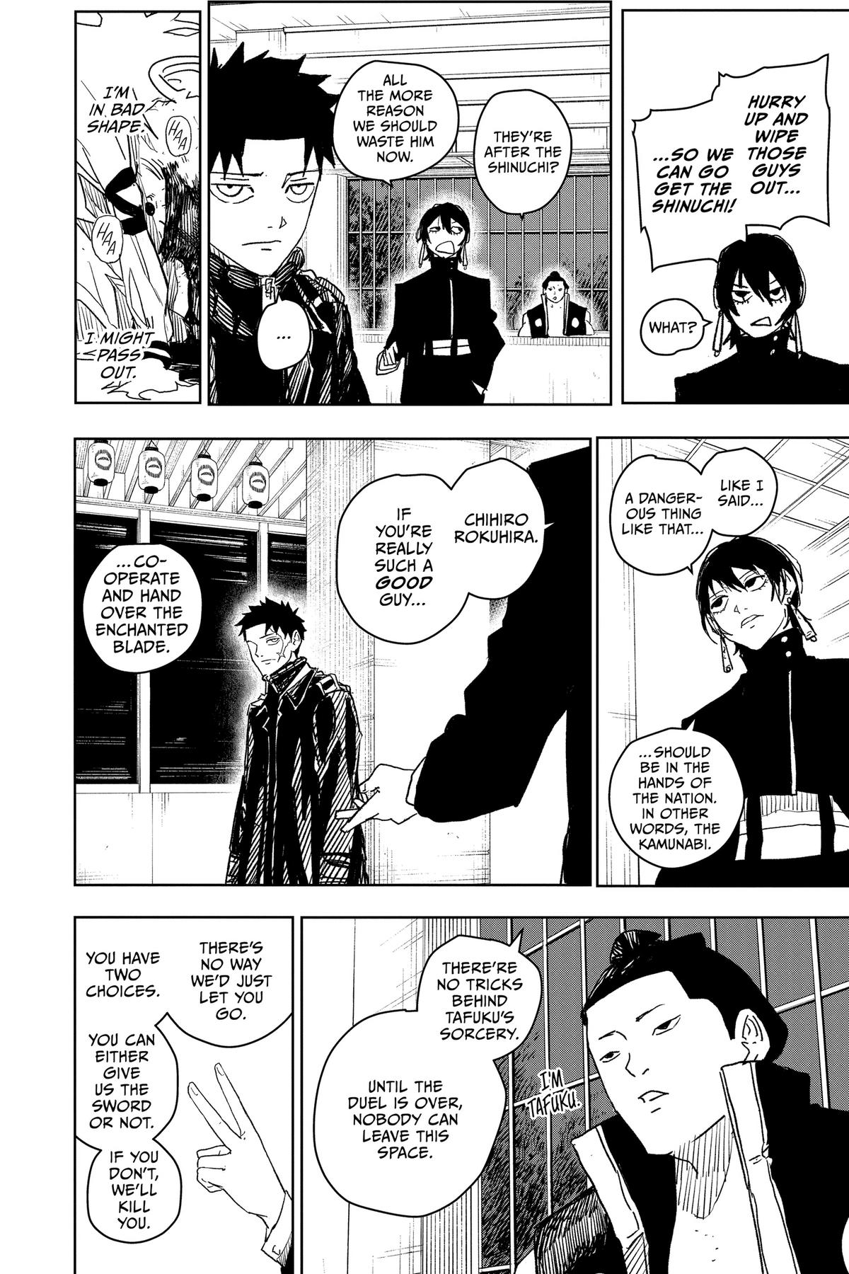 Kagurabachi Manga Chapter 21 page 2 - Lukewarm