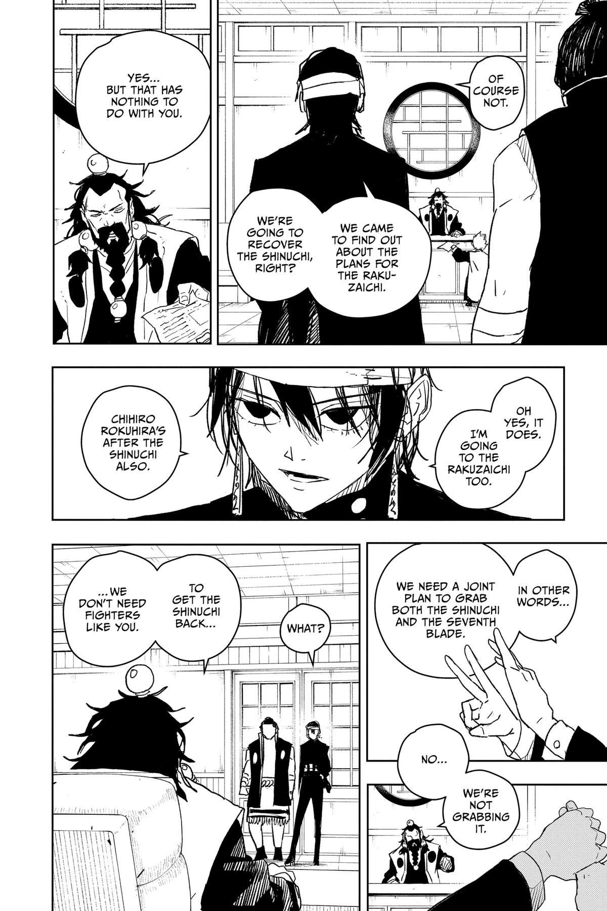 Kagurabachi Manga Chapter 22 page 10 - Deadlock