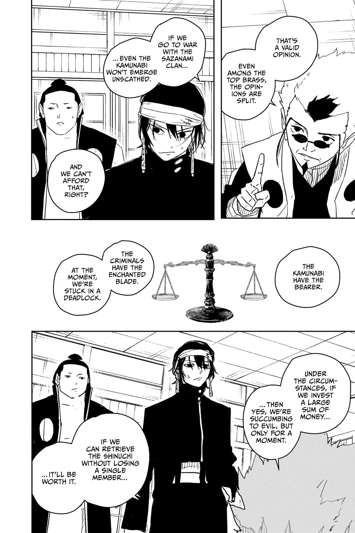 Kagurabachi Manga Chapter 22 page 12 - Deadlock