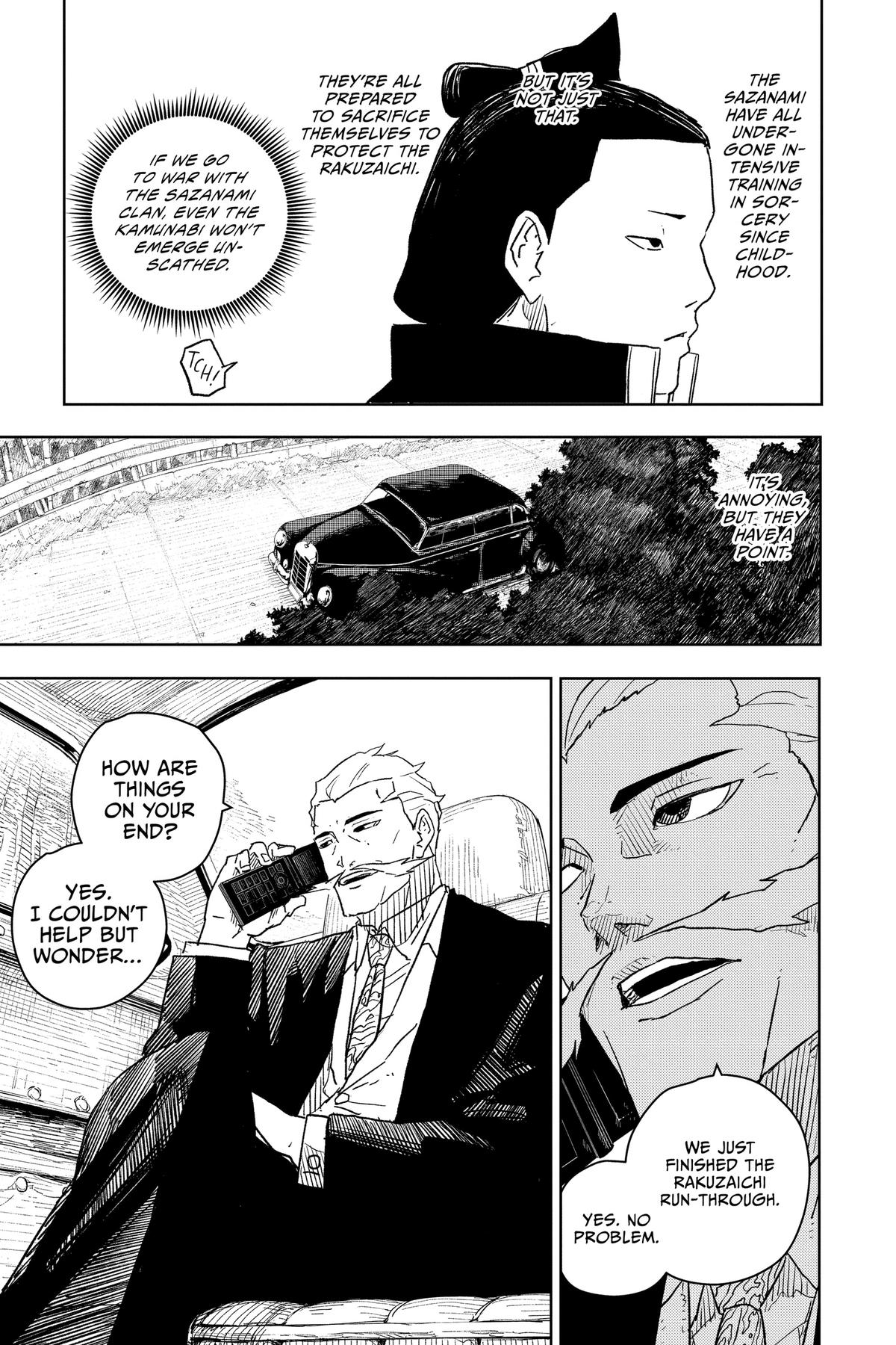 Kagurabachi Manga Chapter 22 page 13 - Deadlock