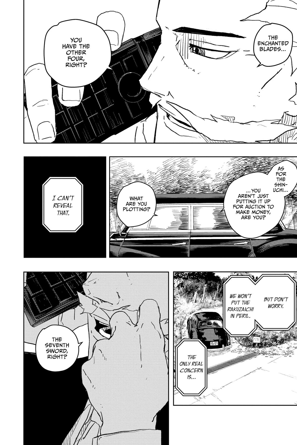 Kagurabachi Manga Chapter 22 page 14 - Deadlock